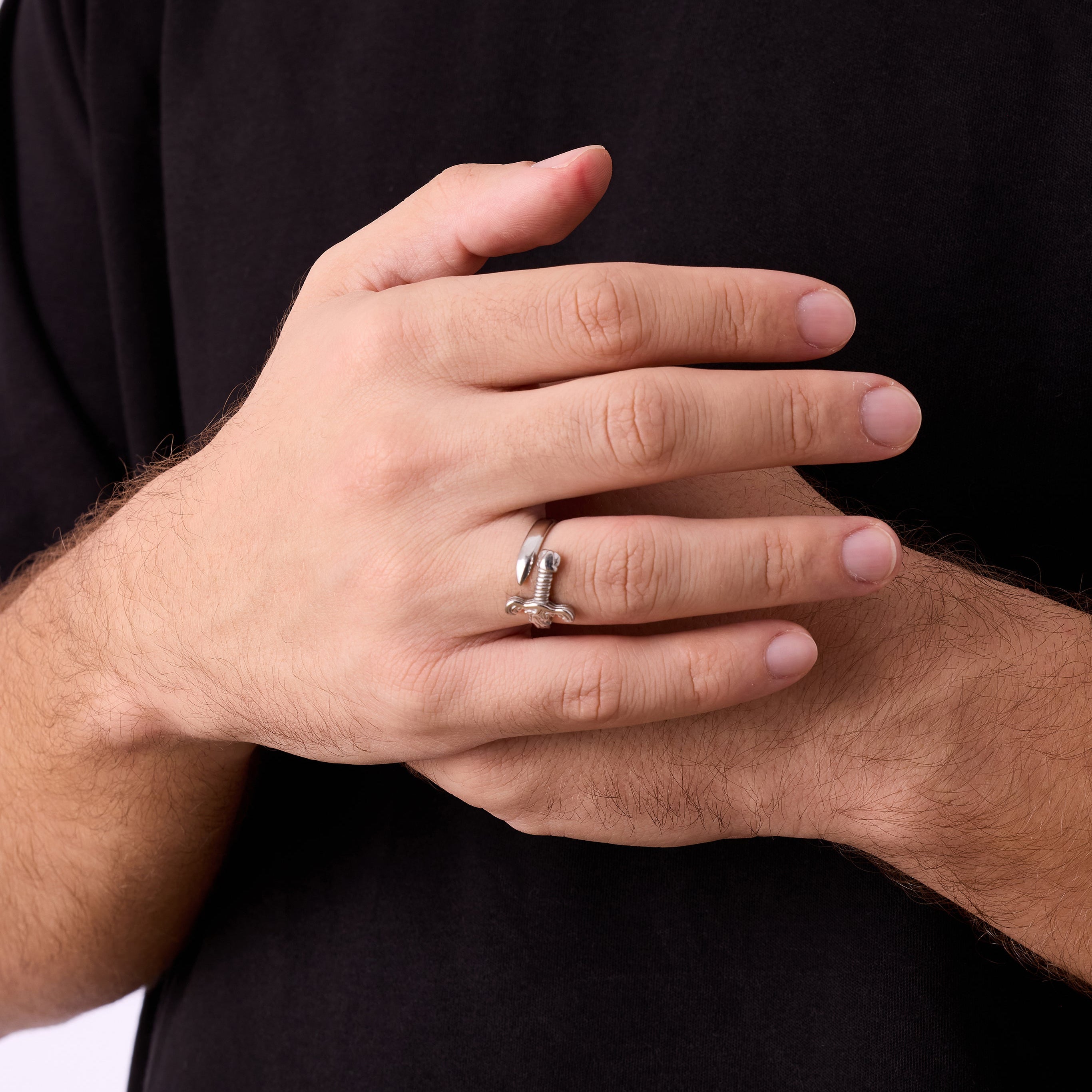 Sword Ring in Silver