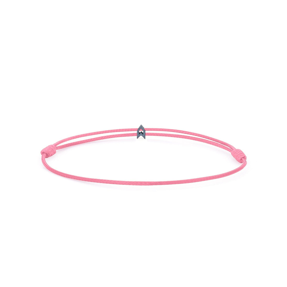 Design Your Charm Bracelet – Pink cord, Oxide