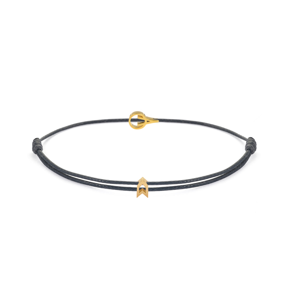 Grey Padel Chance Bracelet in Gold