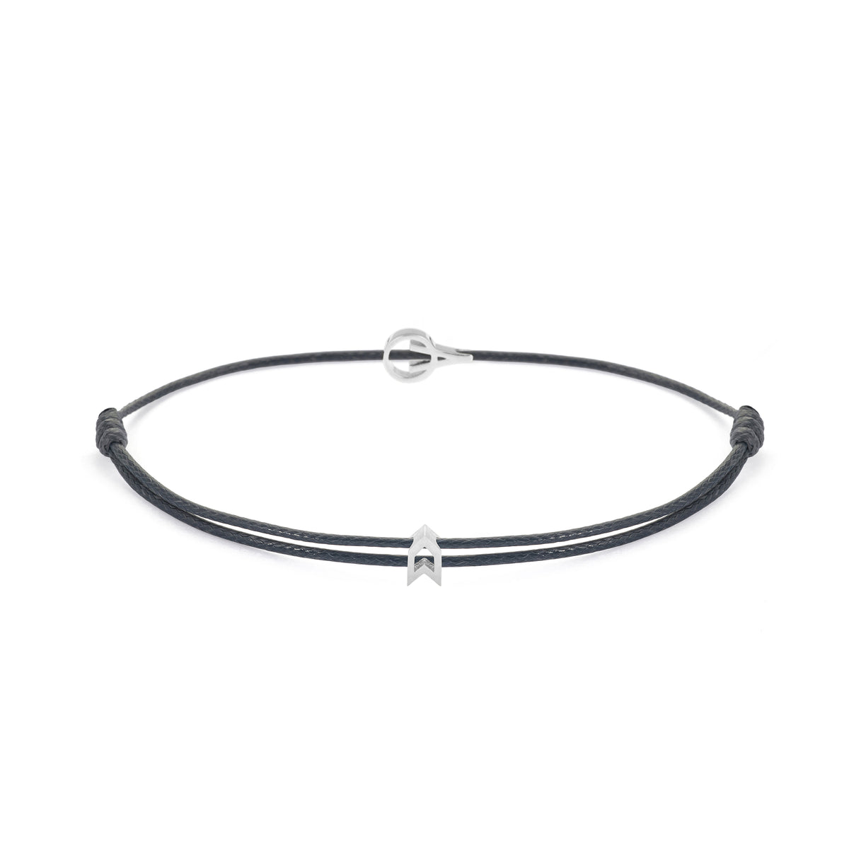 Grey Padel Chance Bracelet in Silver