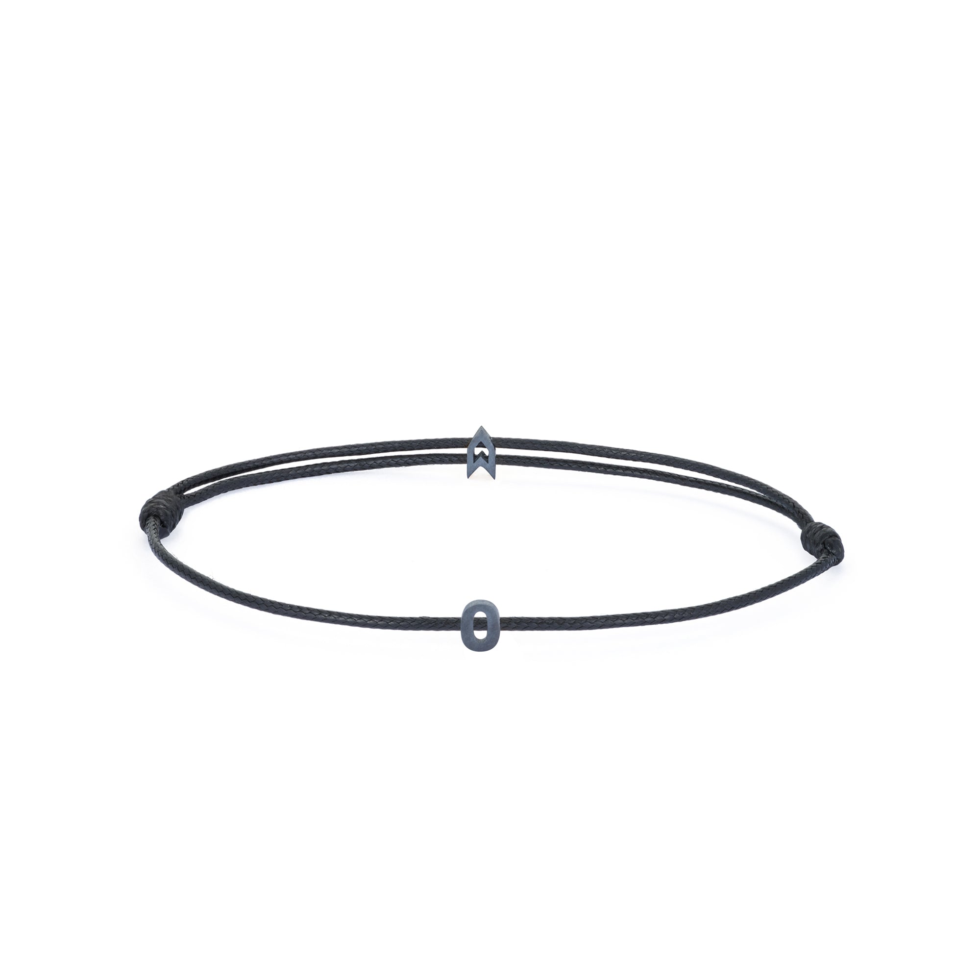 Numeric Black Chance Bracelet in Oxide