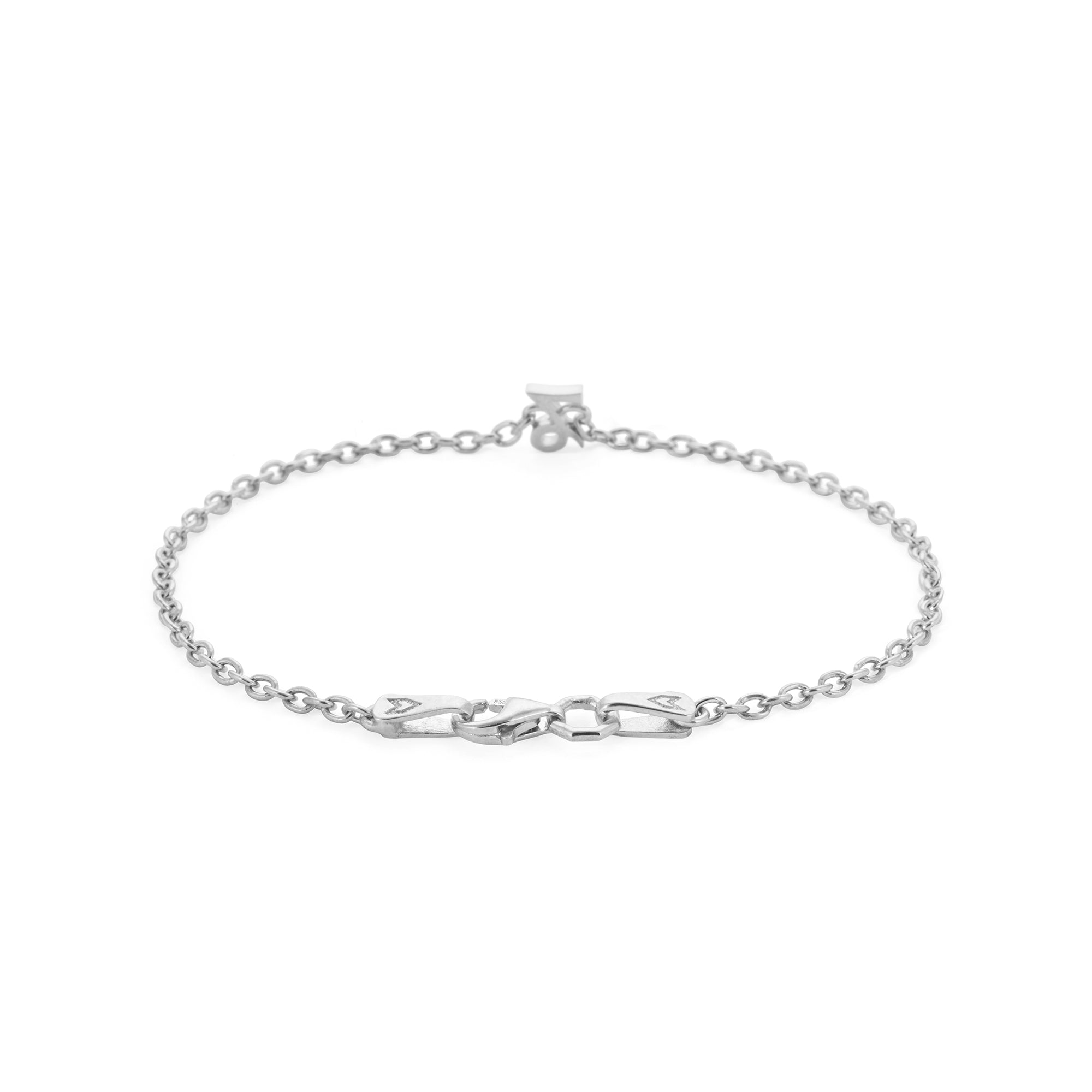 Zodiac Chain Bracelet In Silver