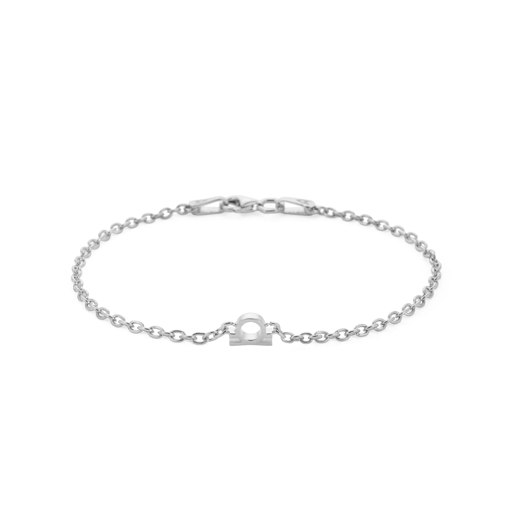 Zodiac Chain Bracelet In Silver