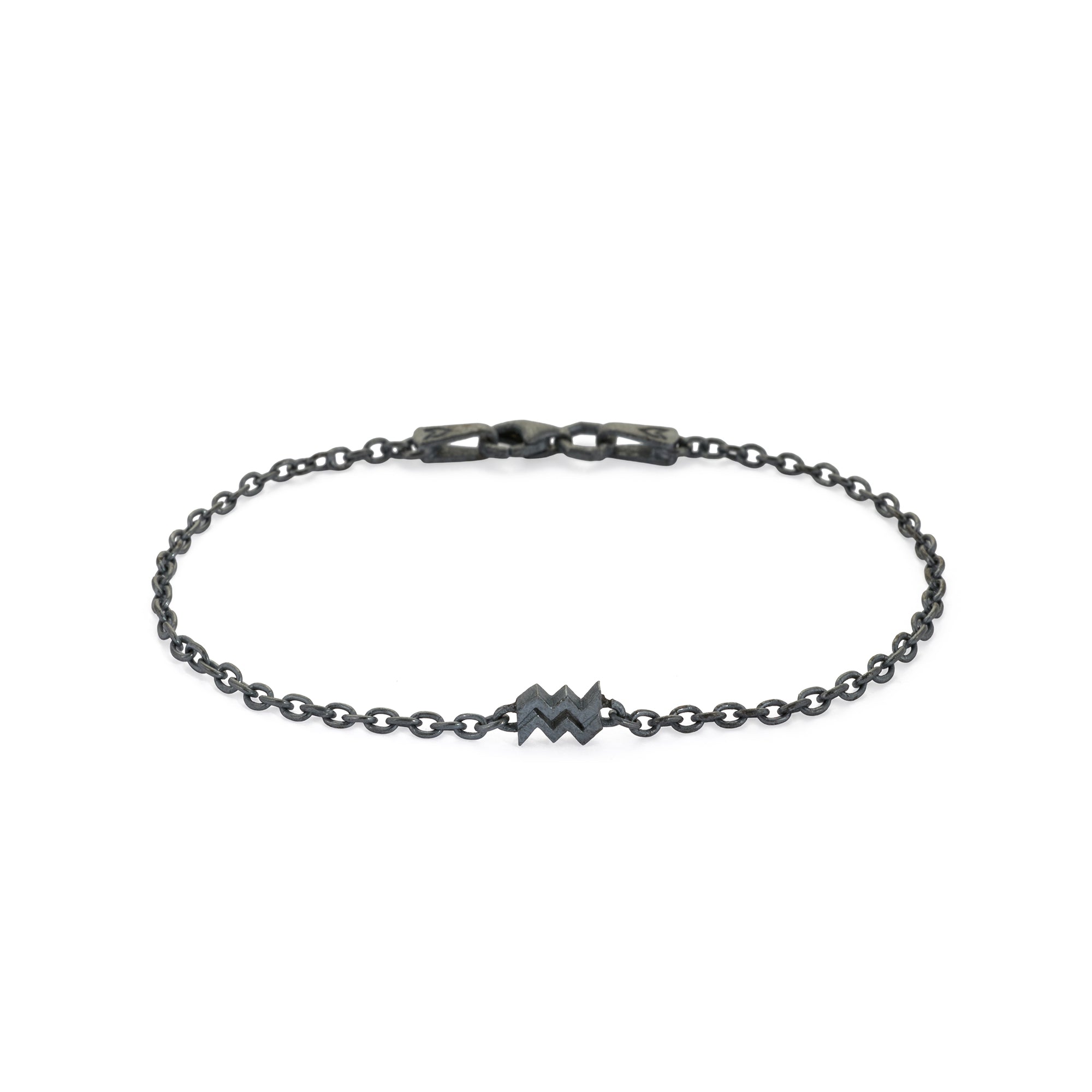 Zodiac Chain Bracelet in Oxide