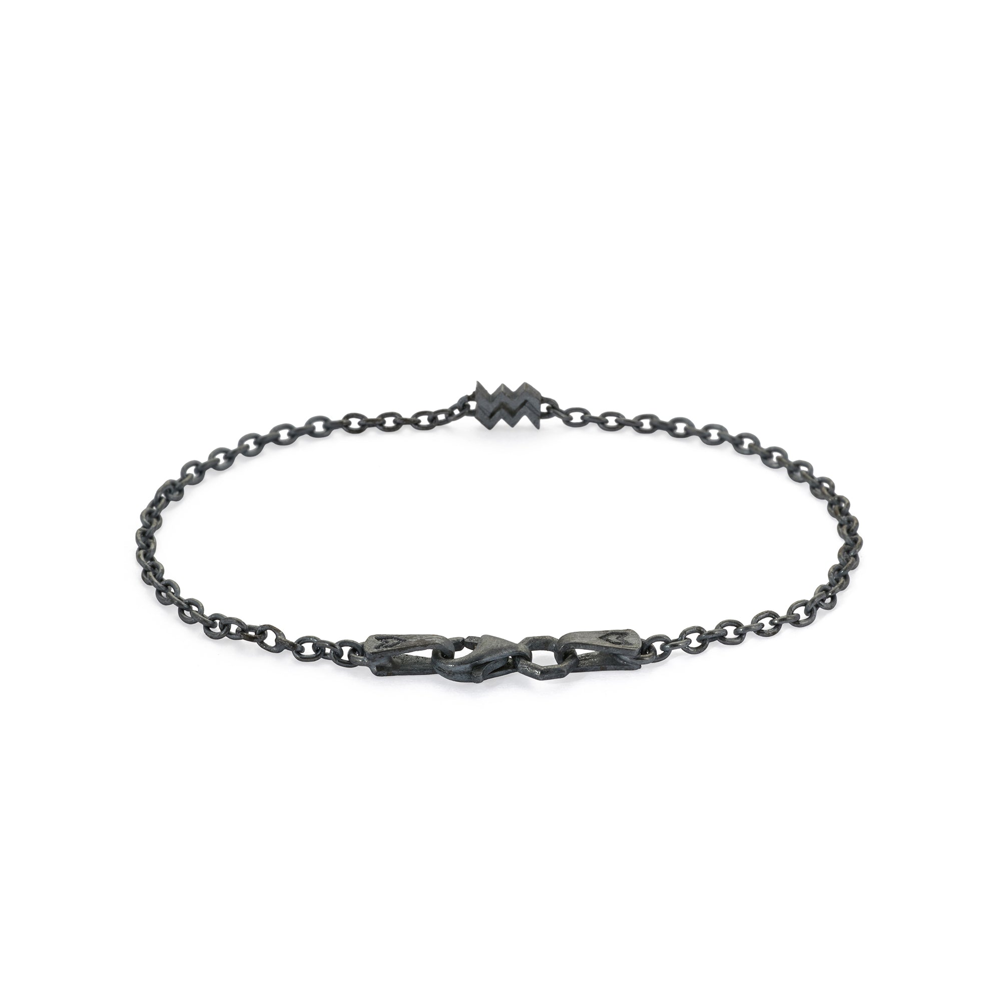 Zodiac Chain Bracelet in Oxide