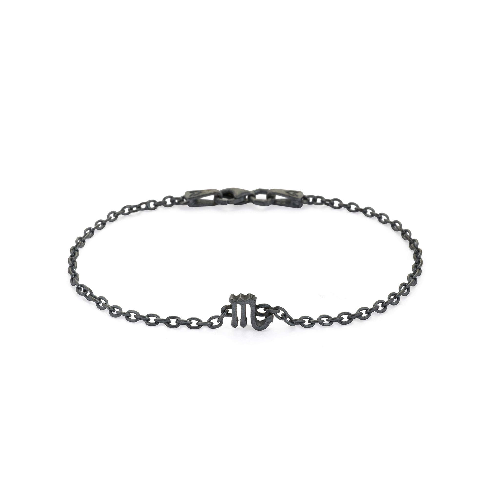 Zodiac Chain Bracelet in Oxide