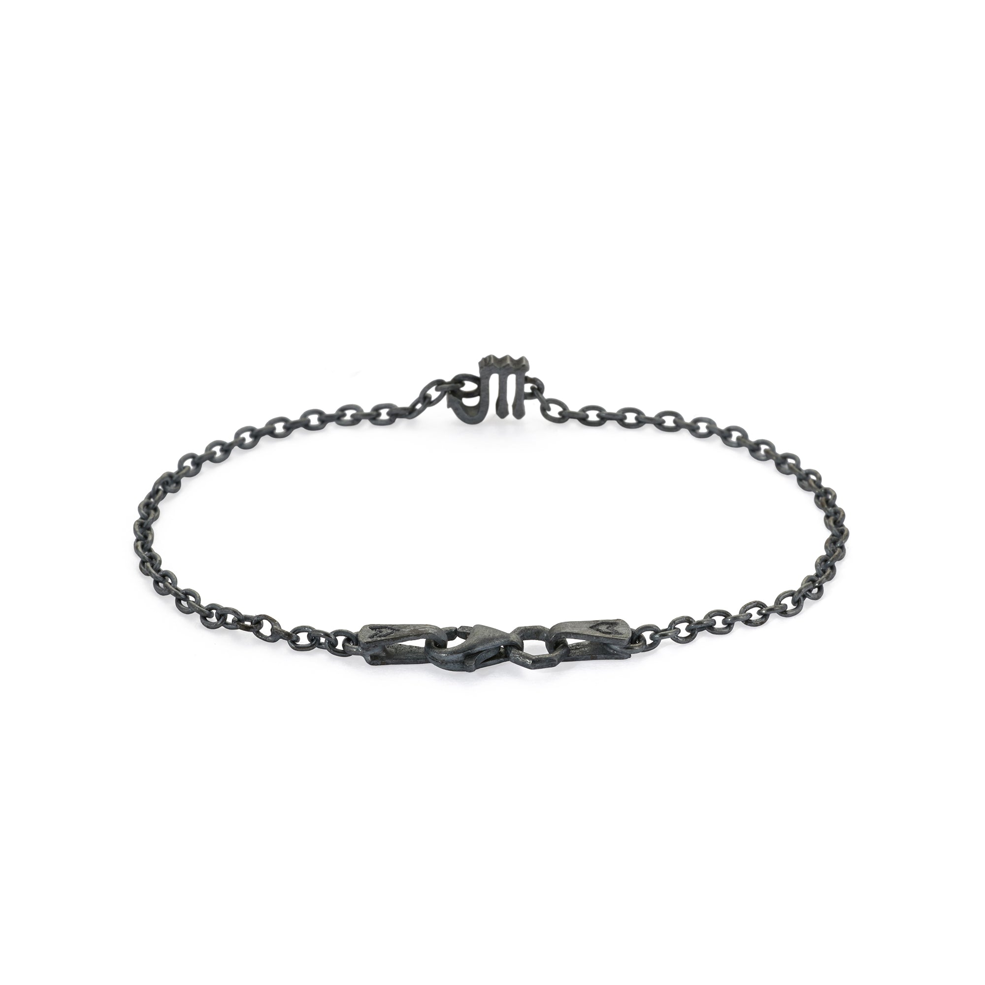 Zodiac Chain Bracelet in Oxide