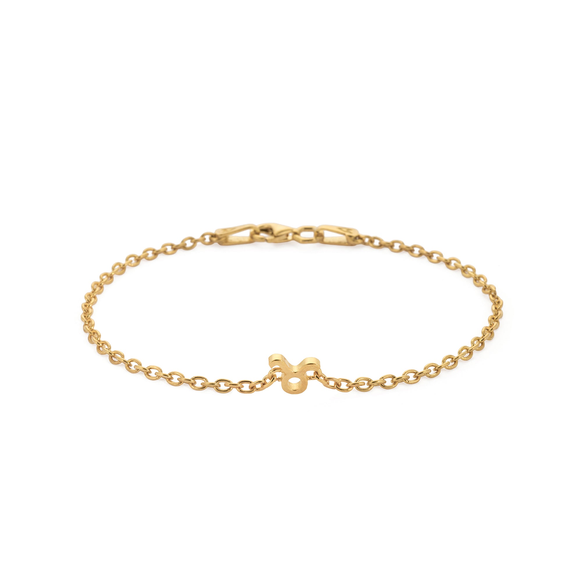 Zodiac Chain Bracelet in Gold