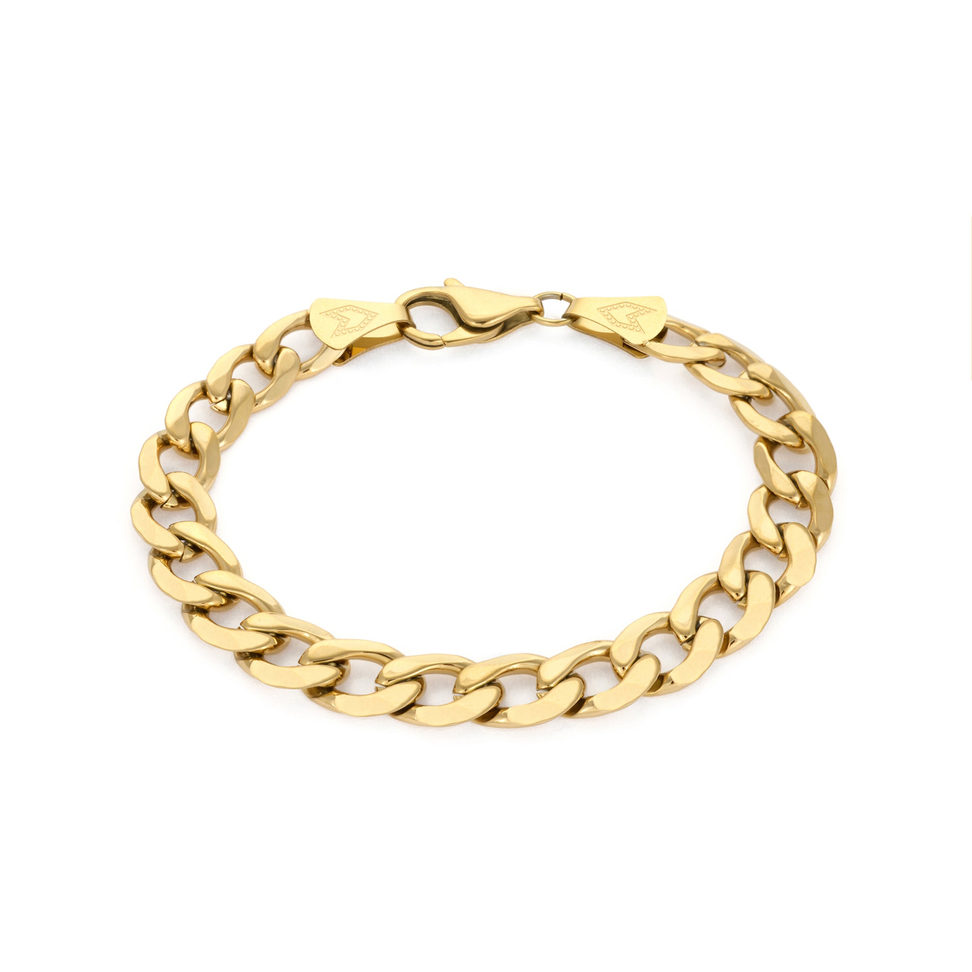 Curb Chain Bracelet in Gold