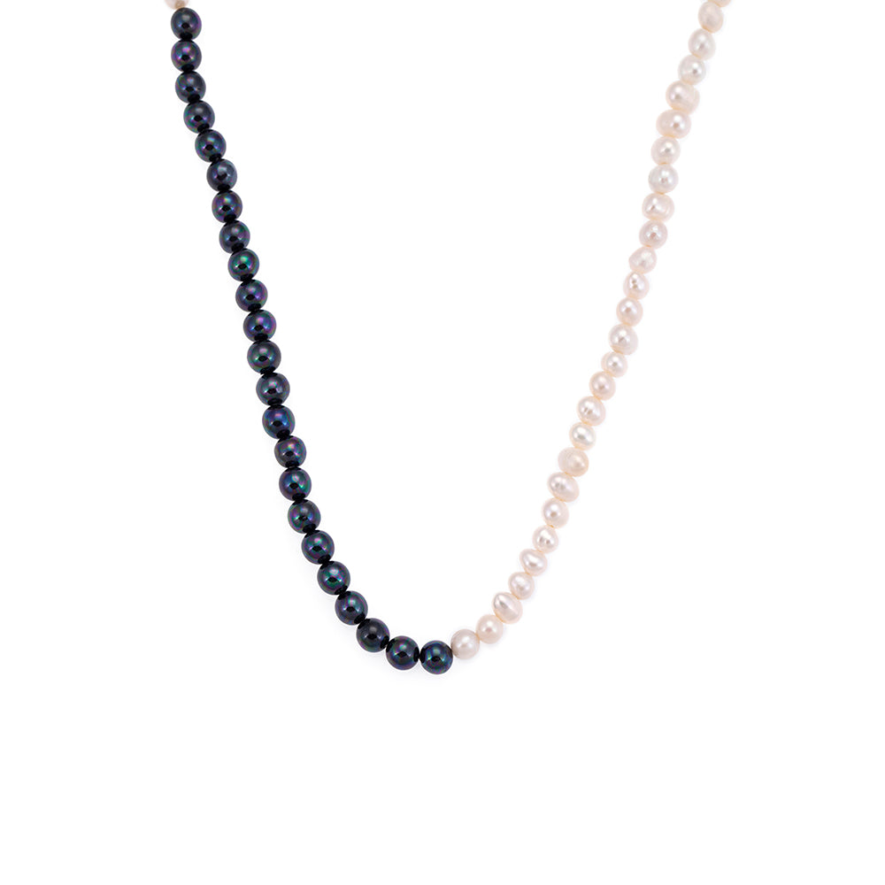 Mixed Pearl Basic Necklace