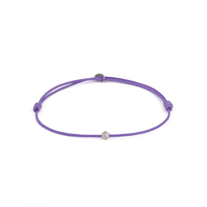 Lilac Chance Bracelet in Silver