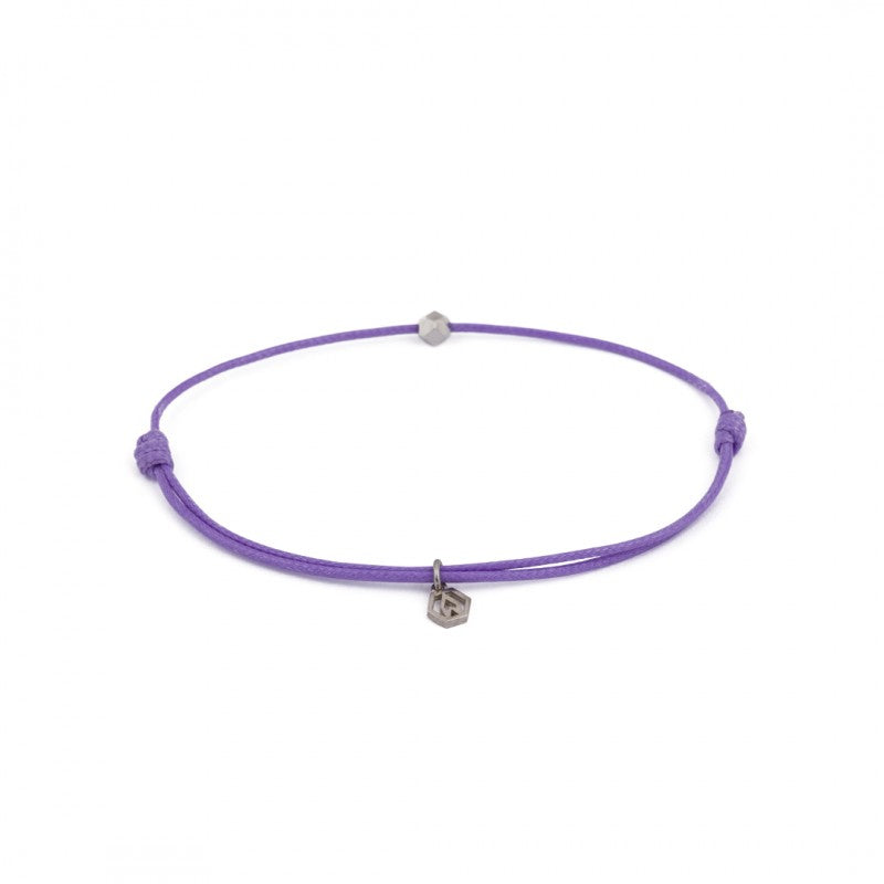 Lilac Chance Bracelet in Silver