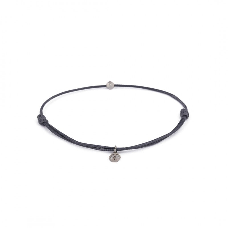 Grey Chance Bracelet in Silver