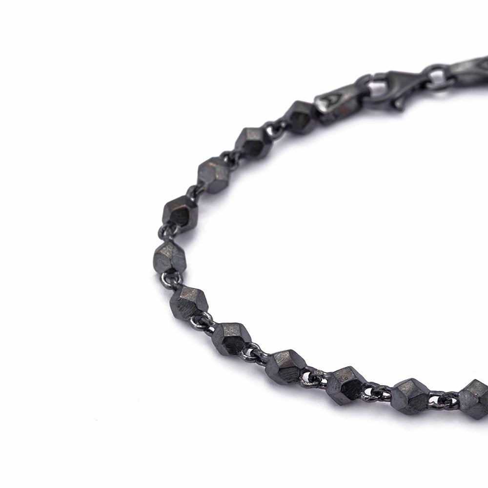 Octaballs Chain Bracelet in Oxide