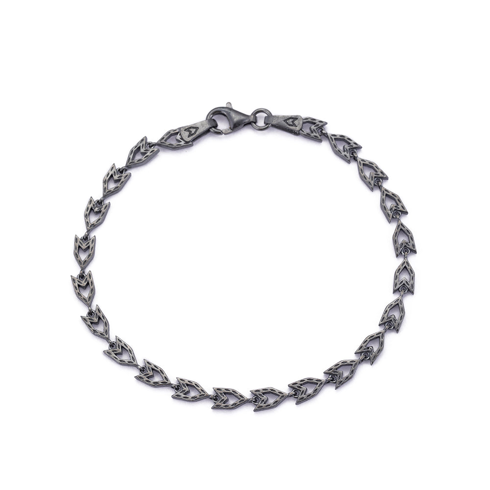 Logos Bracelet in Oxide