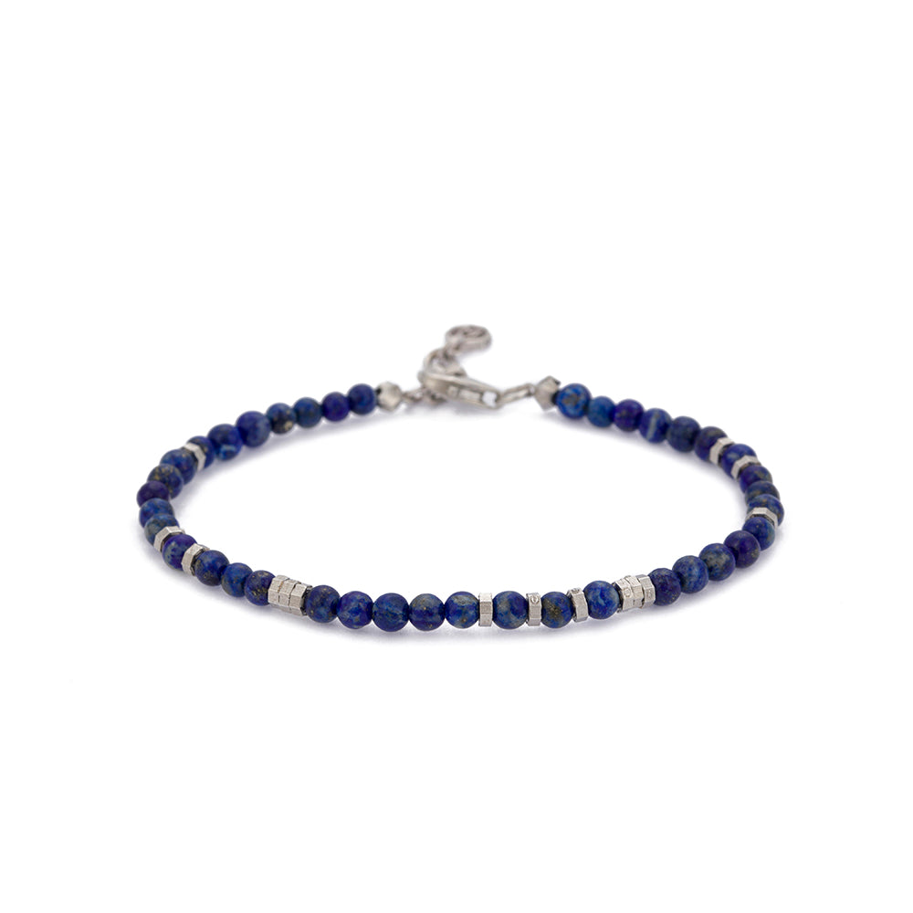 Lapis Bracelet in Silver