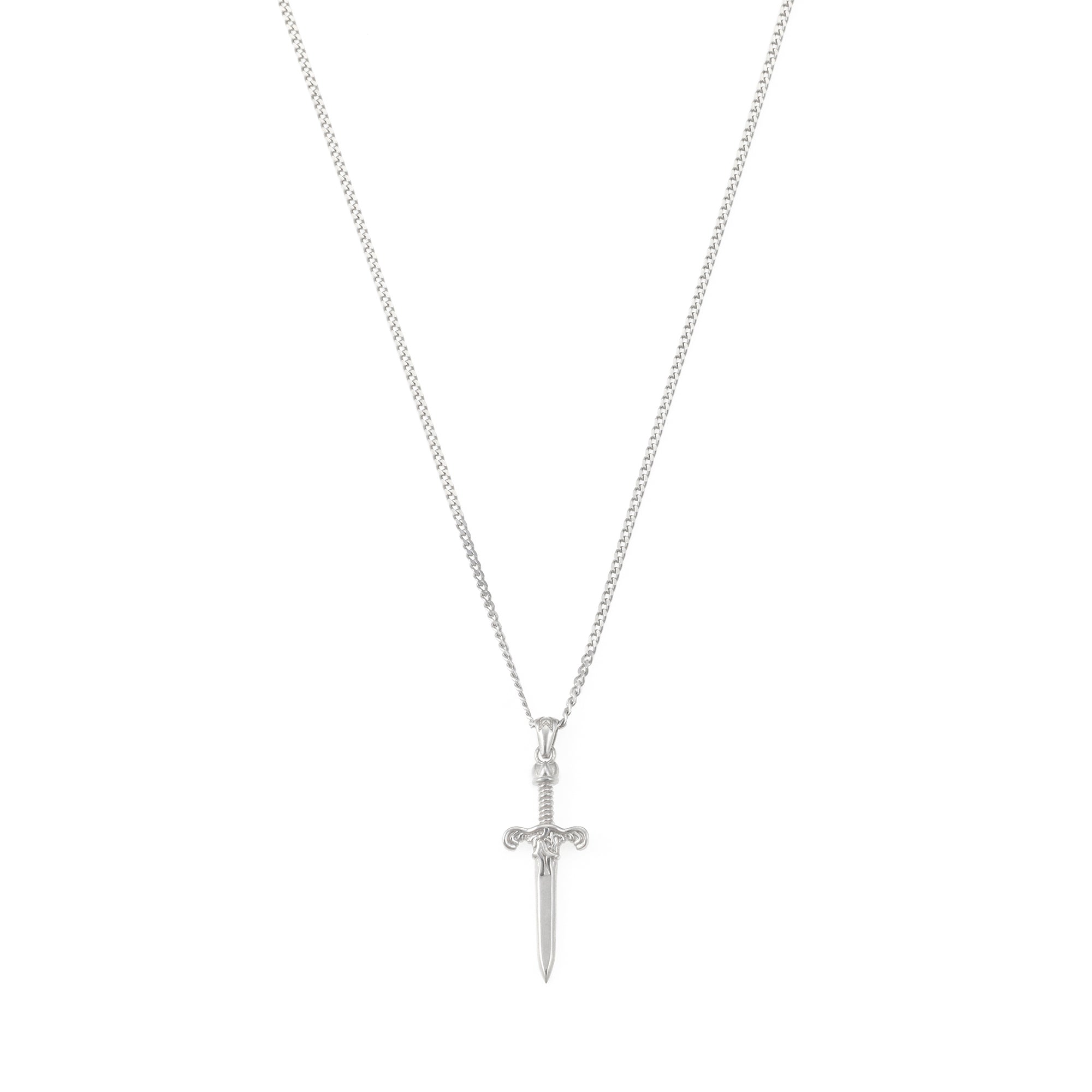 Sword Necklace in Silver