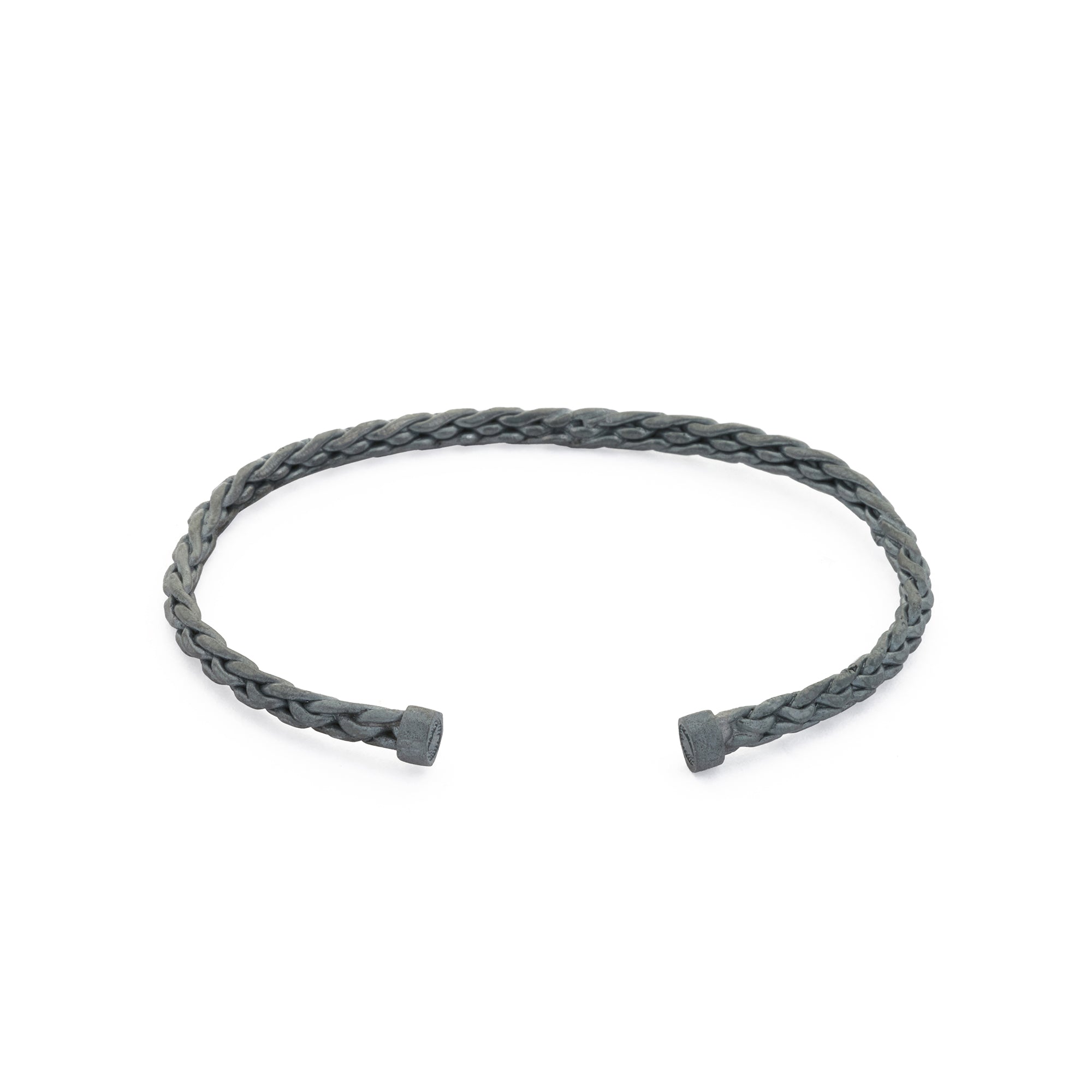Mesh Bangle in Oxide