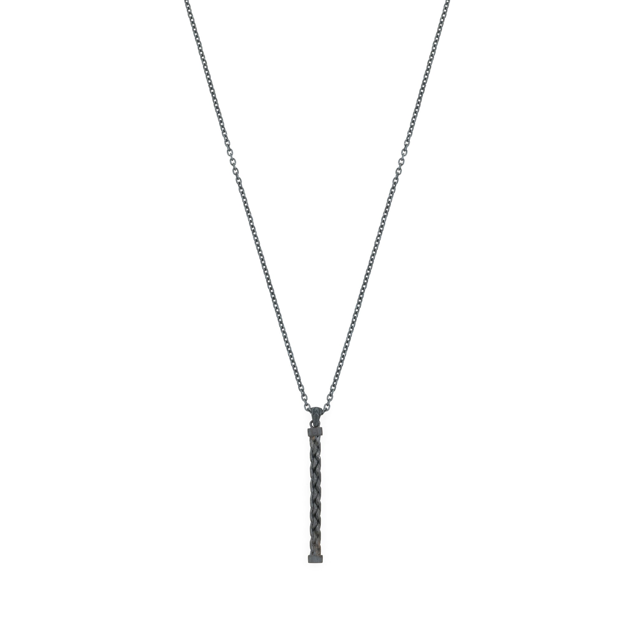 Mesh Necklace in Oxide