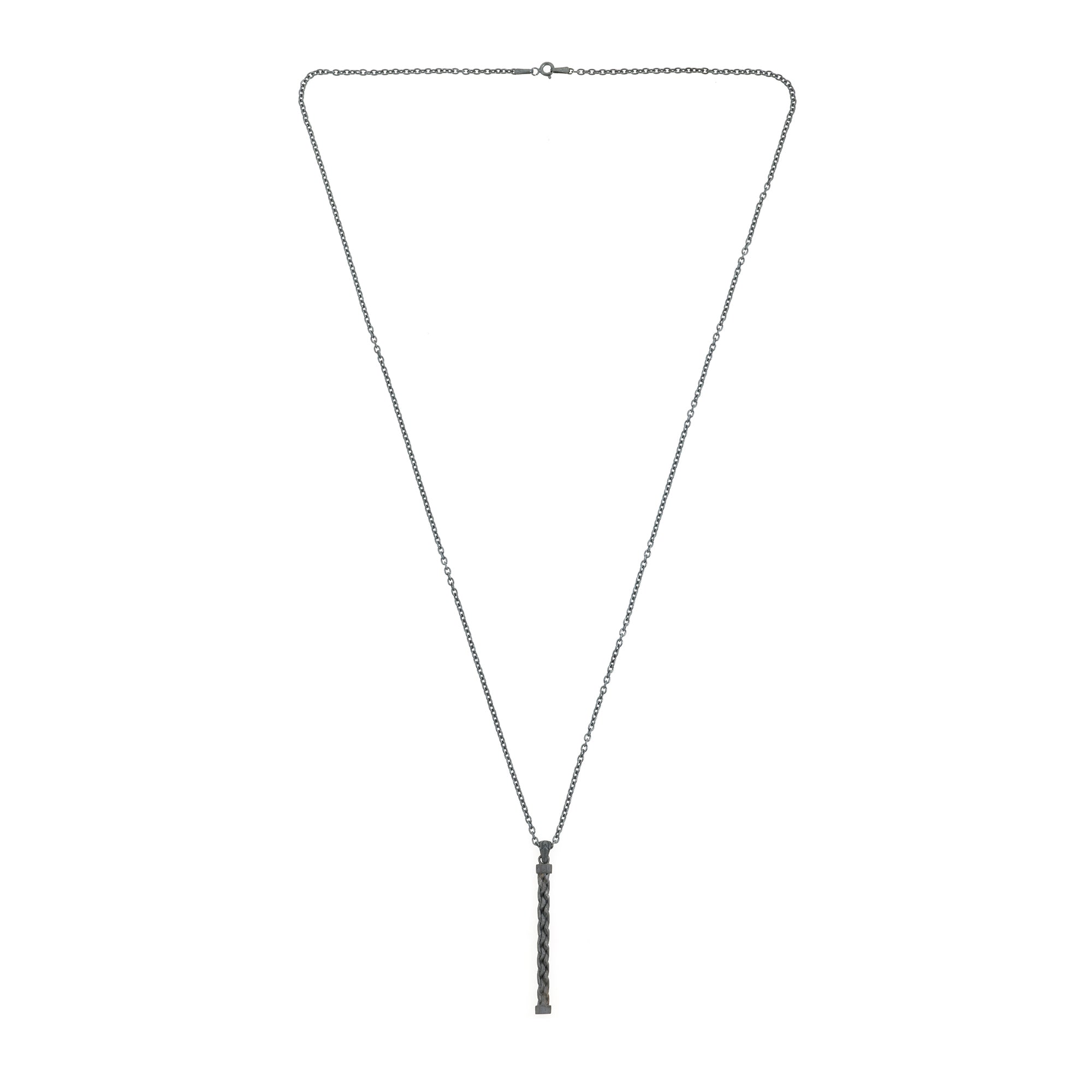 Mesh Necklace in Oxide