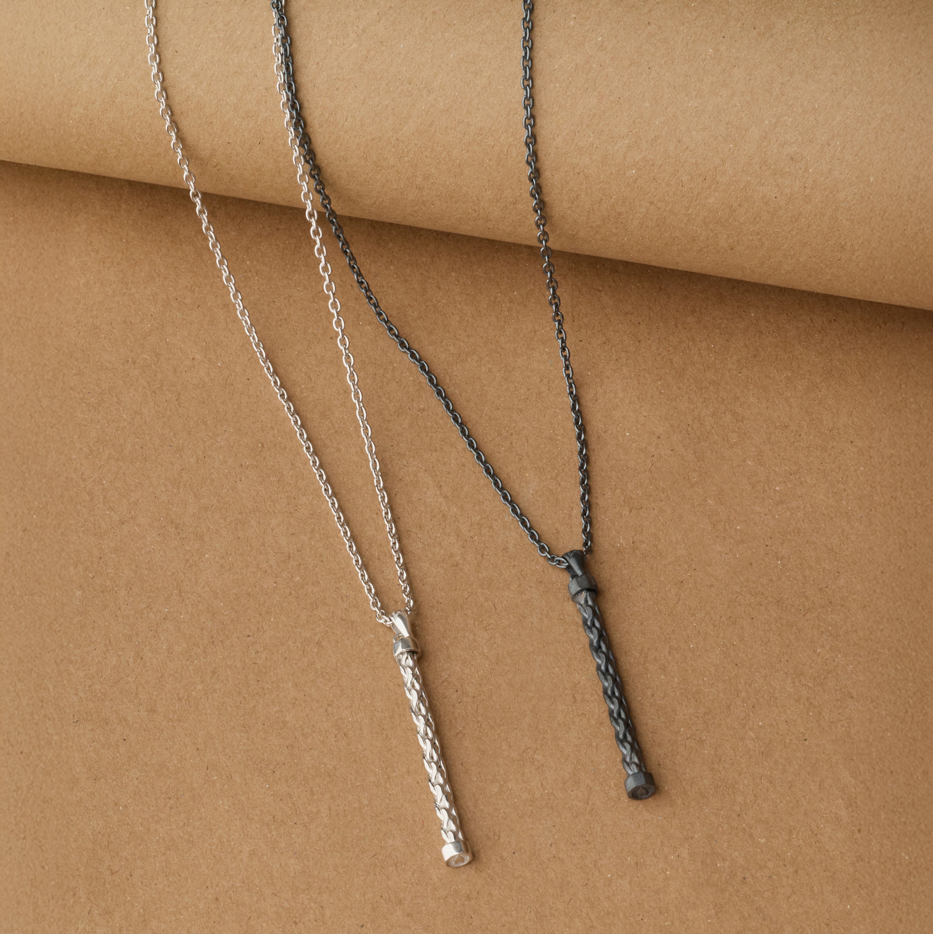 Mesh Necklace in Oxide