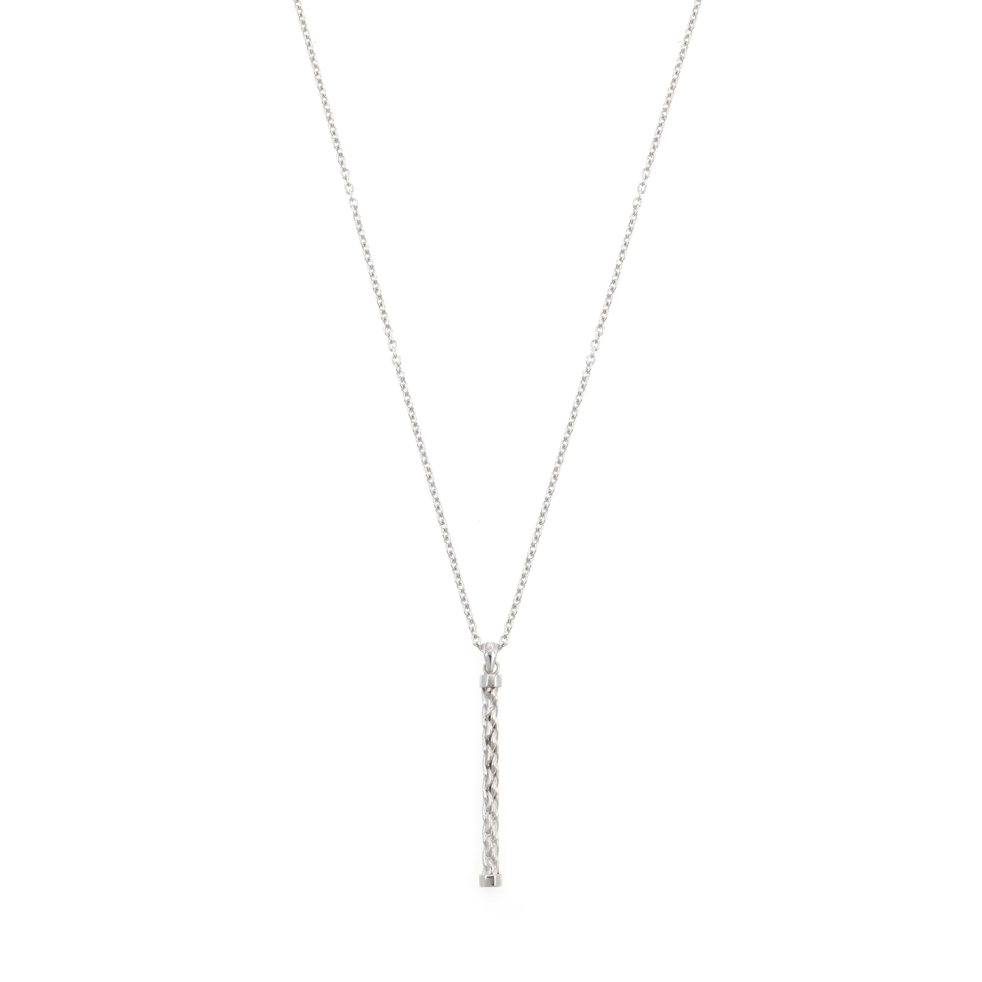 Mesh Necklace in Silver