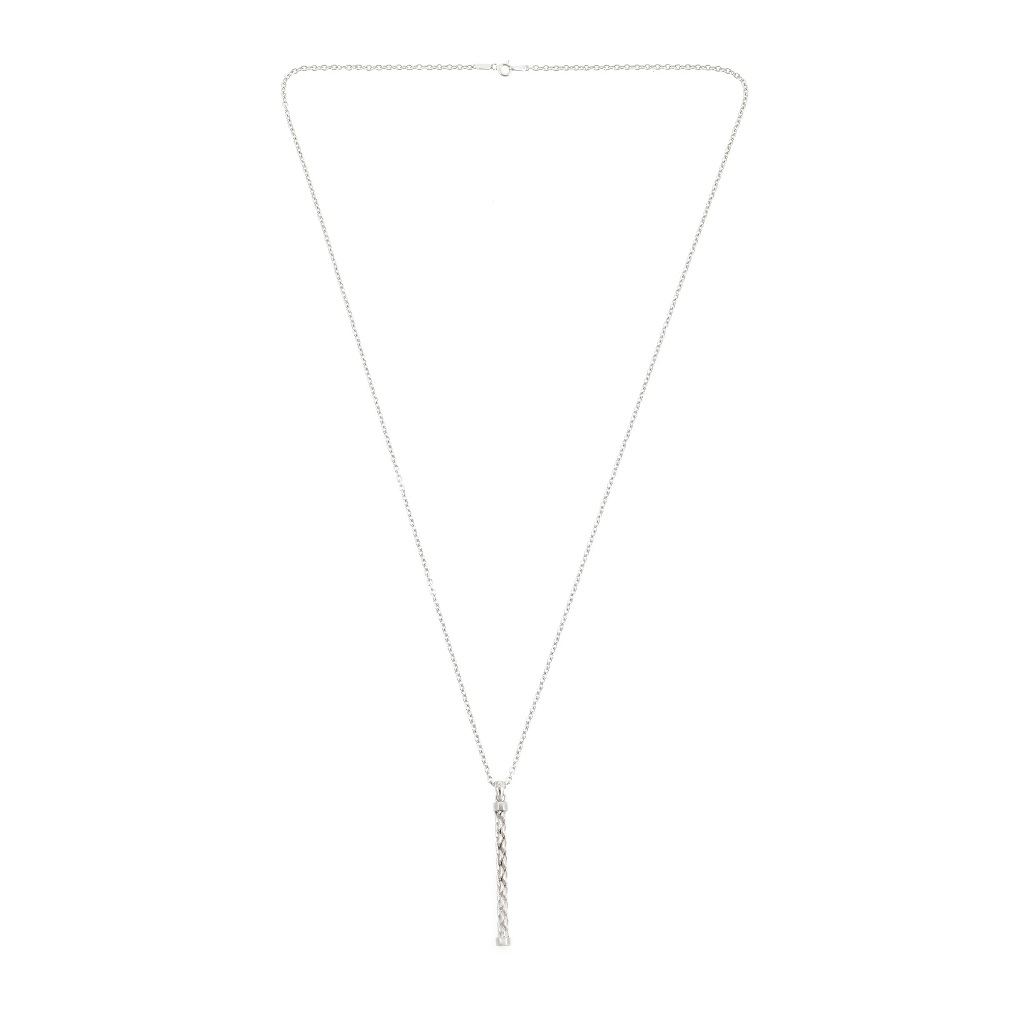 Mesh Necklace in Silver