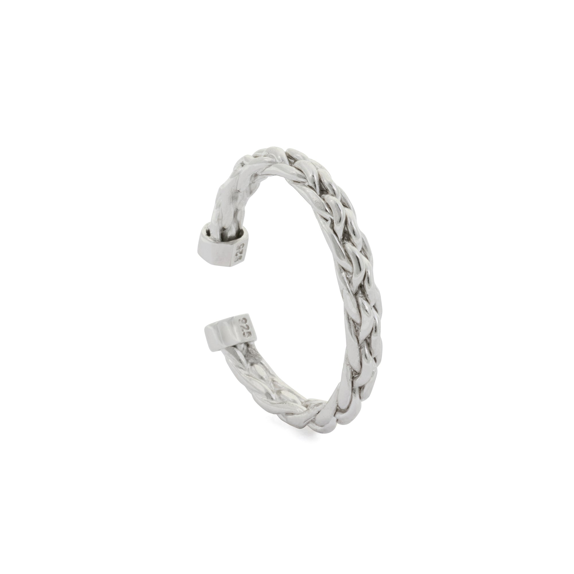 Mesh Ring in Silver