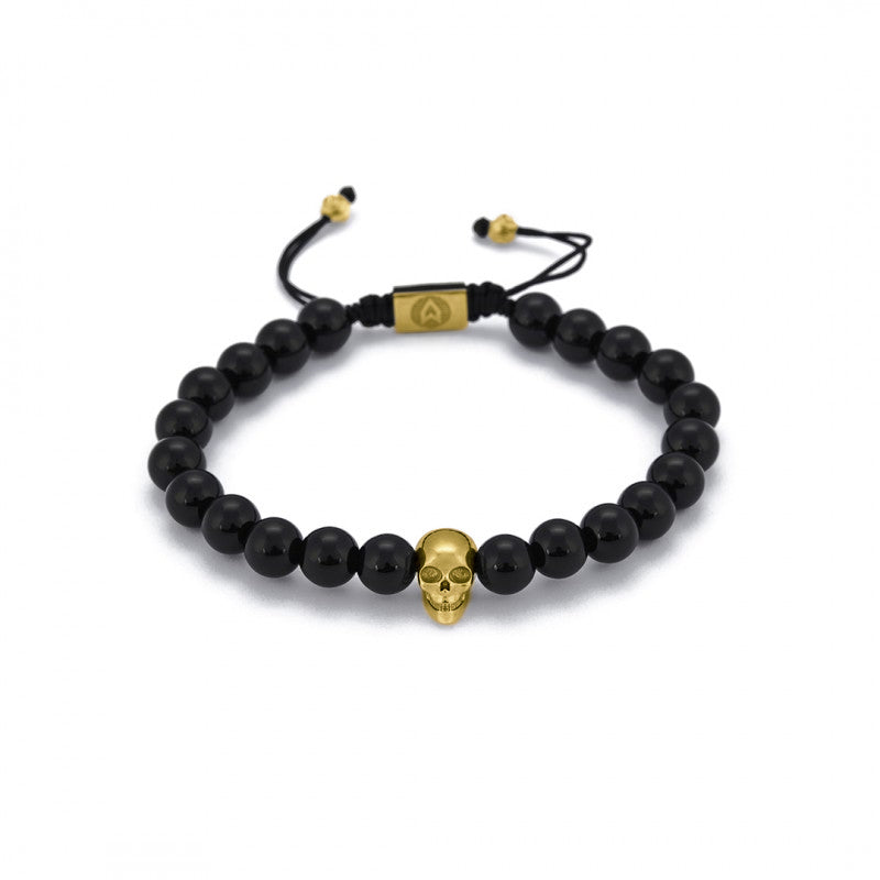 Oksit Siyah Taşlı Şimşek Kolye