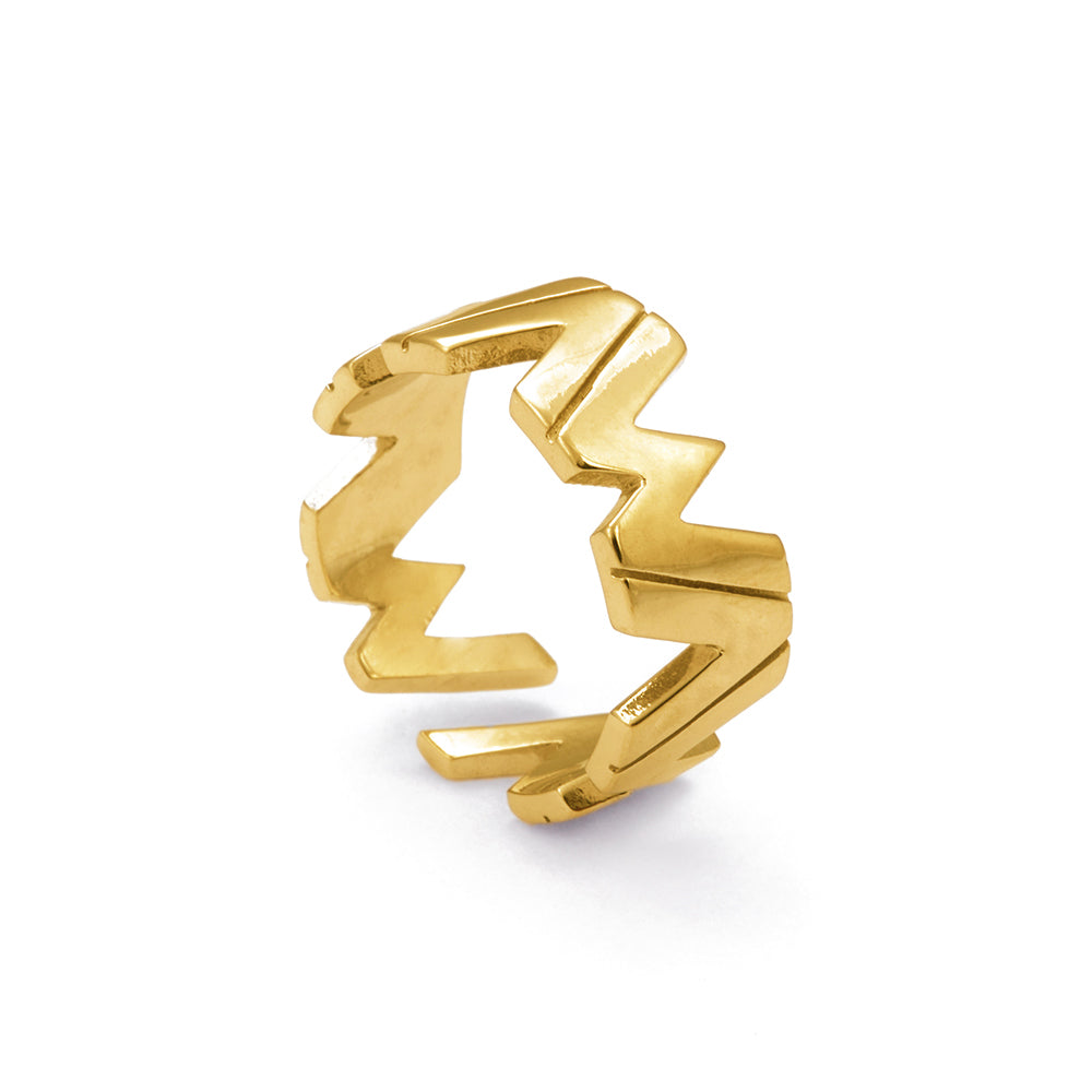 Oksit Sarı Dantel Kolye