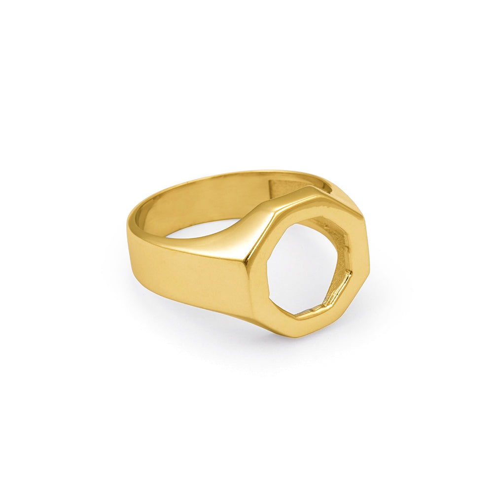 Oksit Tek Sekizgen Makrome Bileklik