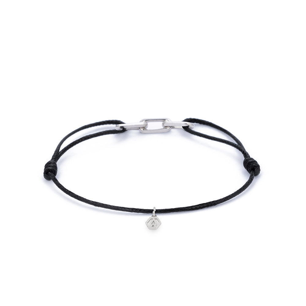 Forsa String Bracelet in Silver