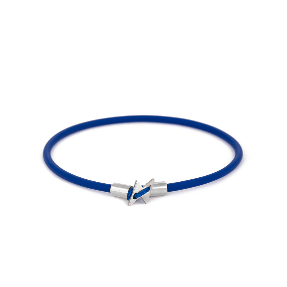 Navy Blue Lightning Bracelet