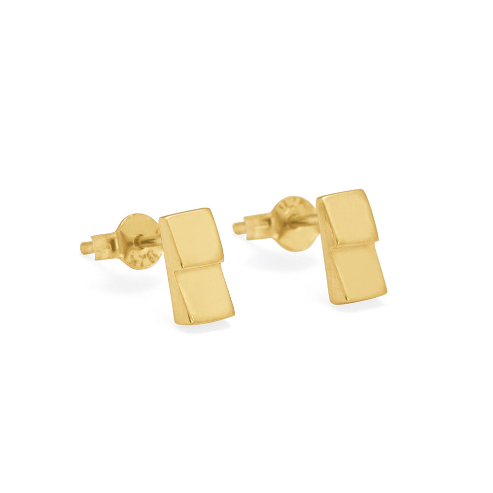 Layers Earrings in Gold