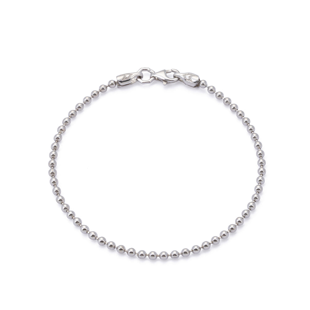 Ball Bracelet in Silver