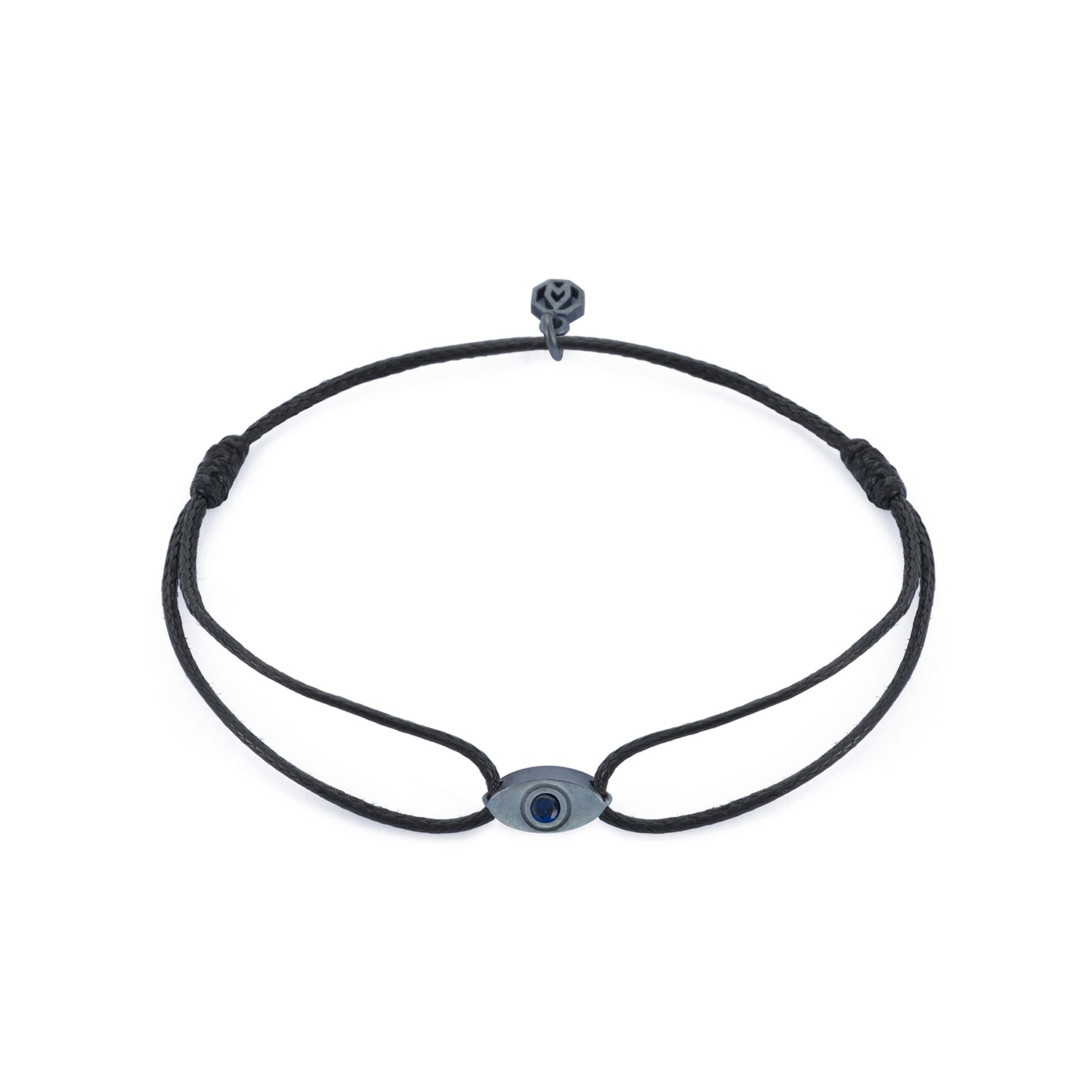 Blue Eye Bracelet in Oxide