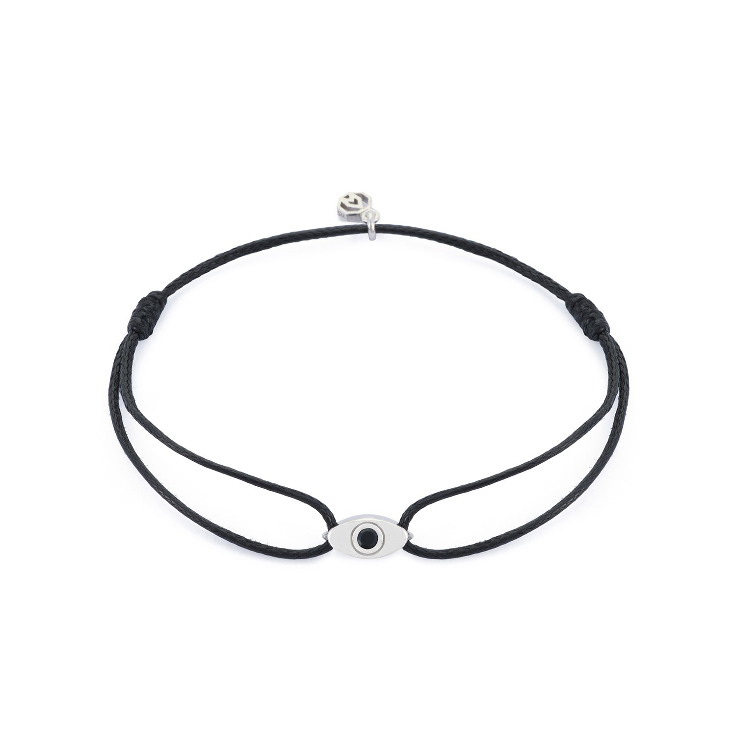 Black Eye Bracelet in Silver
