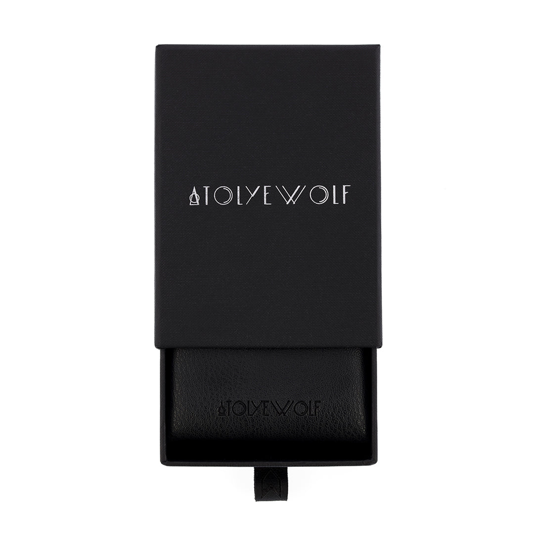 Black Eye Bracelet in Silver