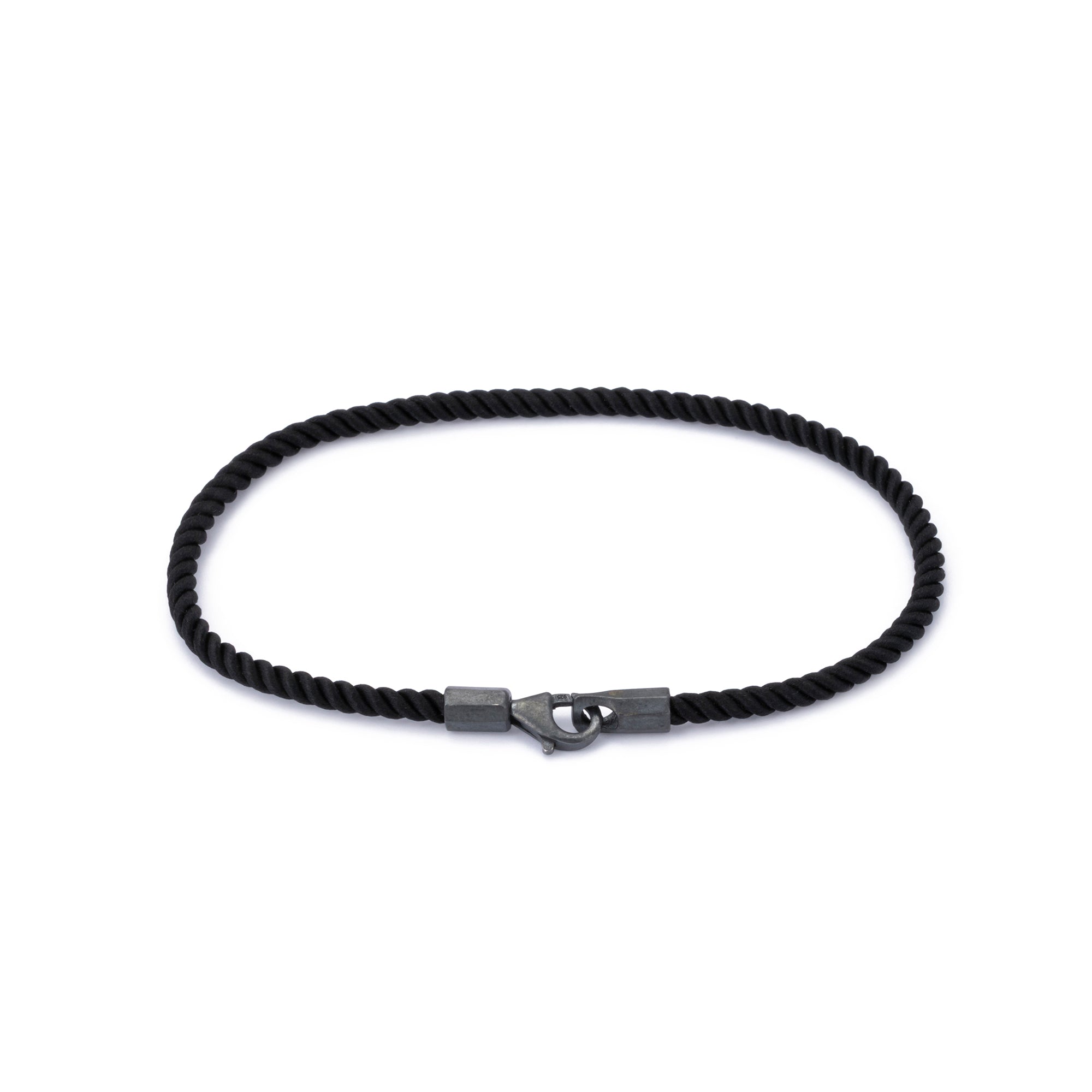 Black Milan Bracelet in Oxide
