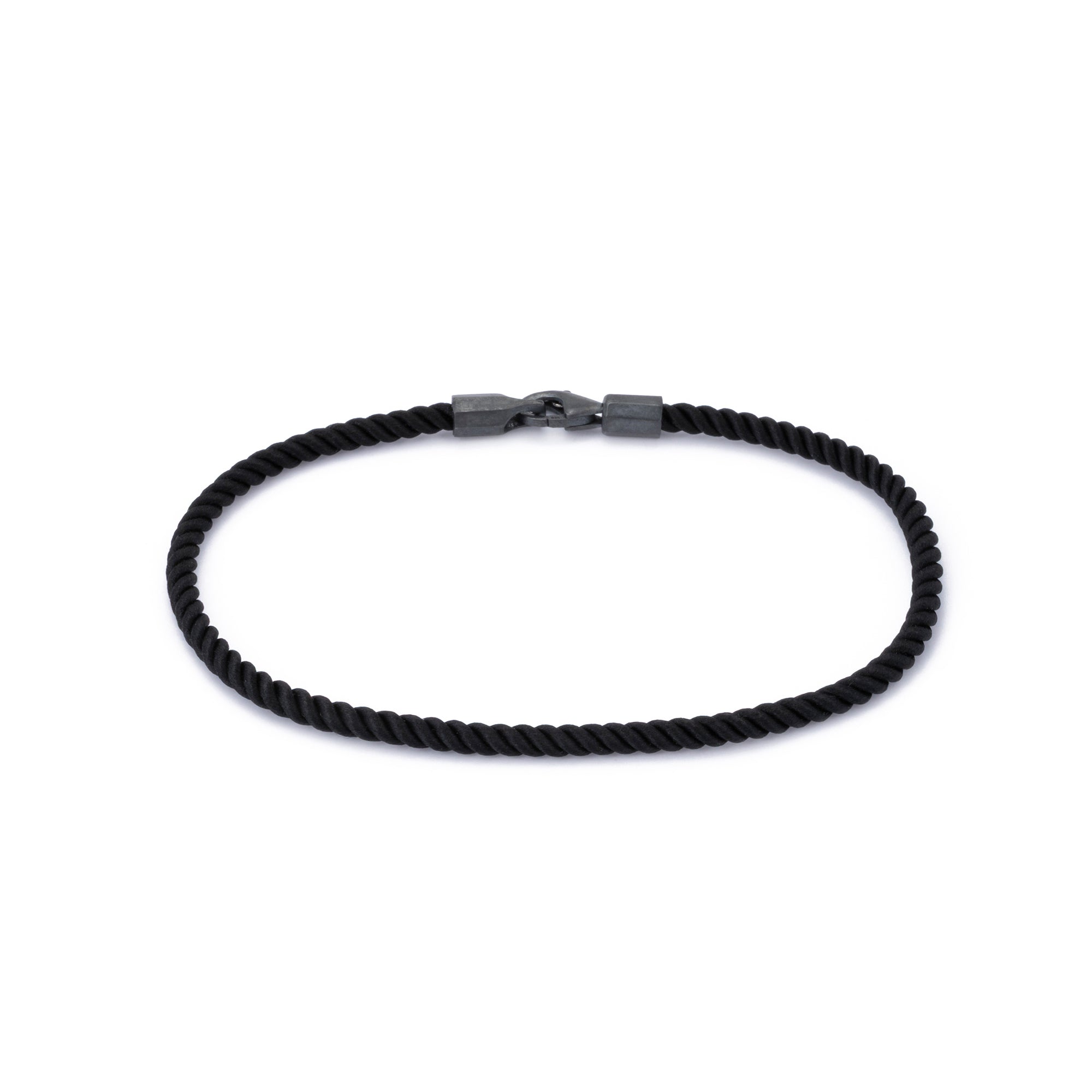 Black Milan Bracelet in Oxide