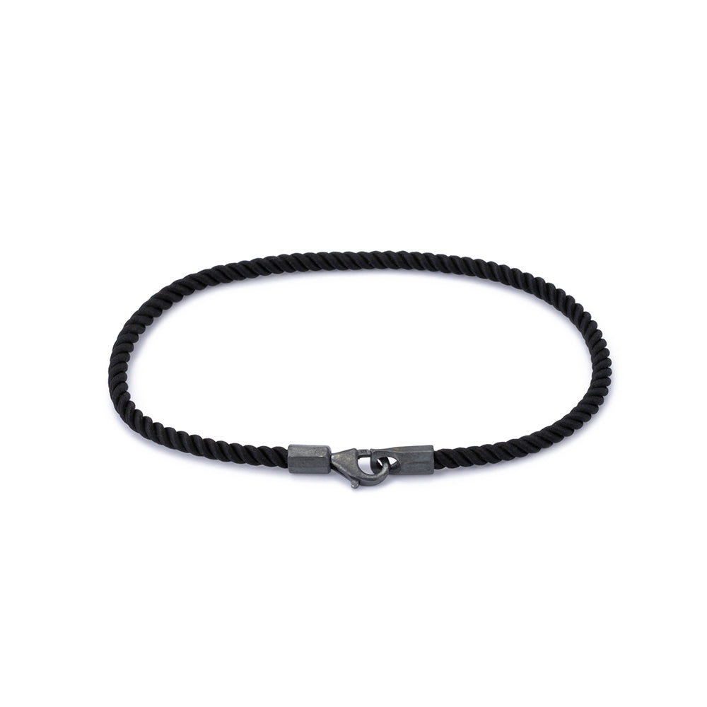 Black Milan Bracelet in Oxide