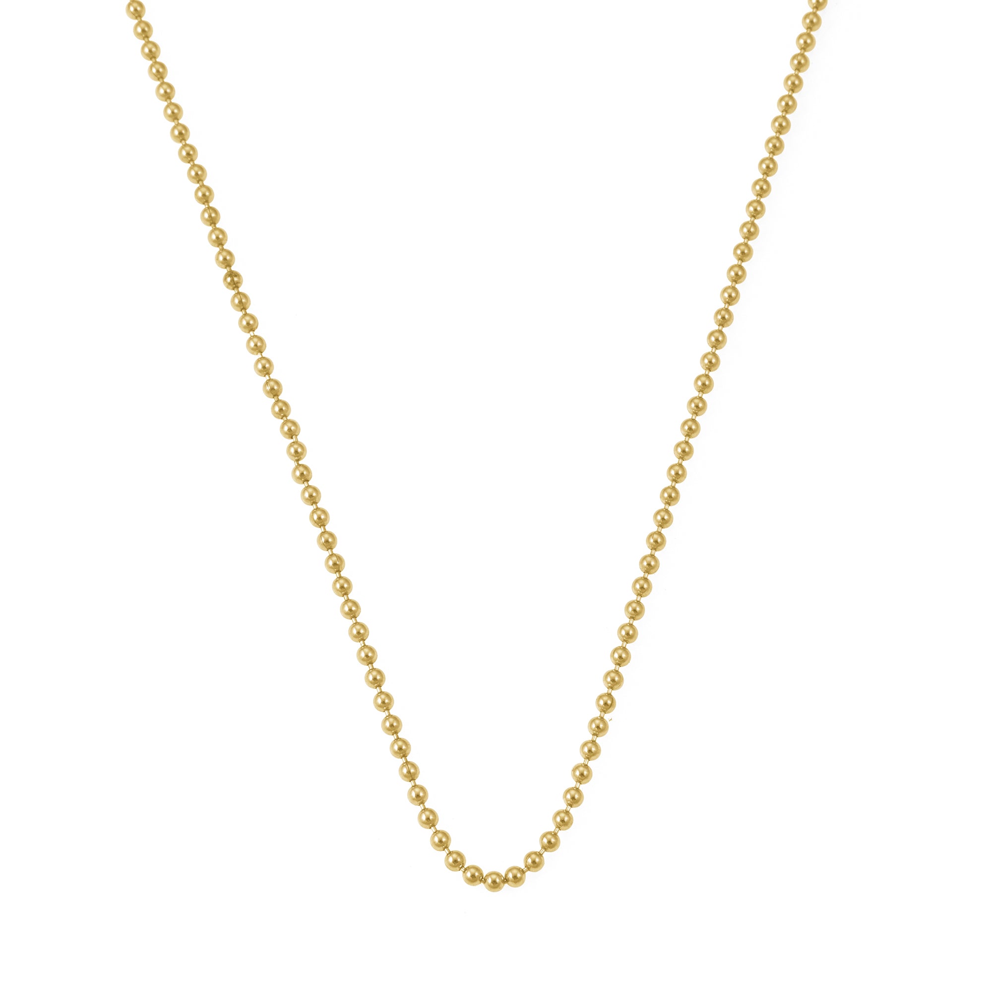 Ball Necklace in Gold