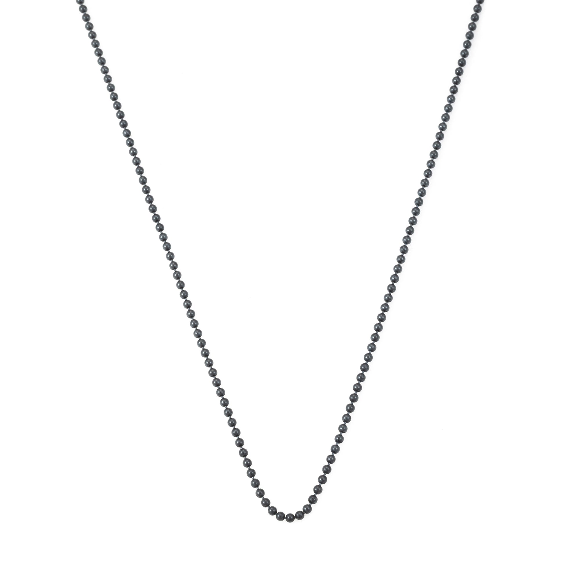 Ball Necklace in Oxide