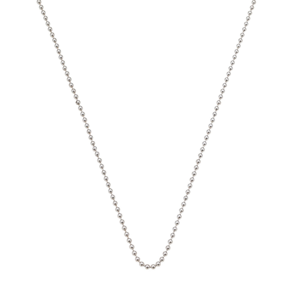 Ball Necklace in Silver