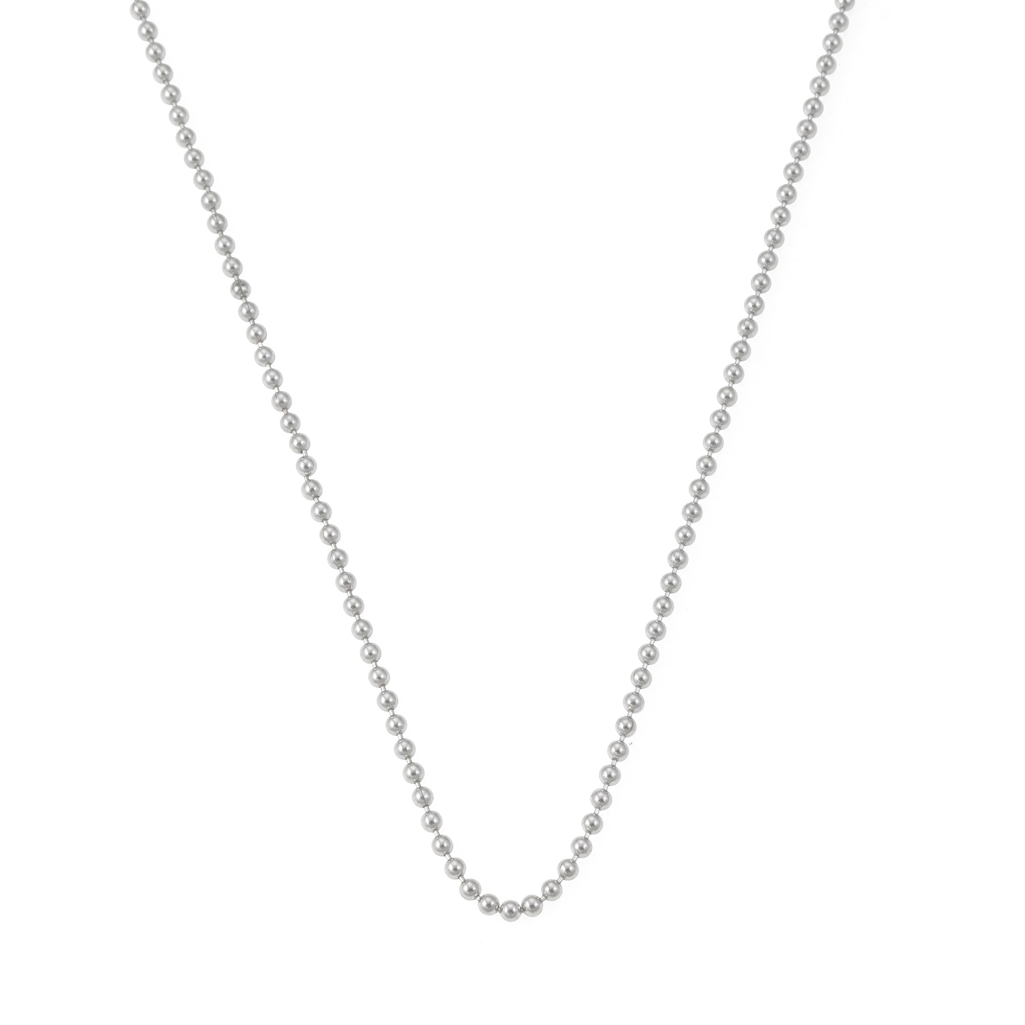 Ball Necklace in Silver