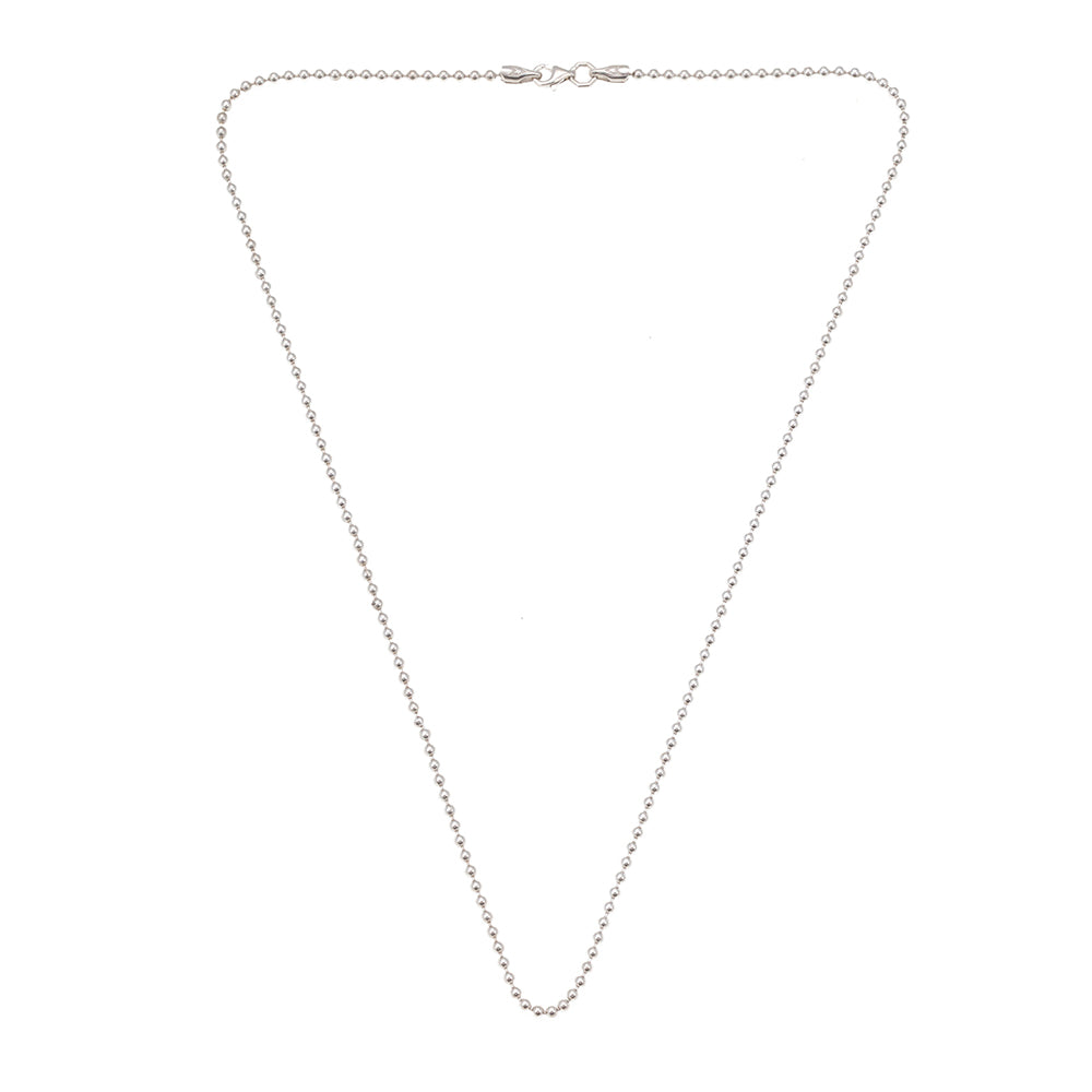 Ball Necklace in Silver