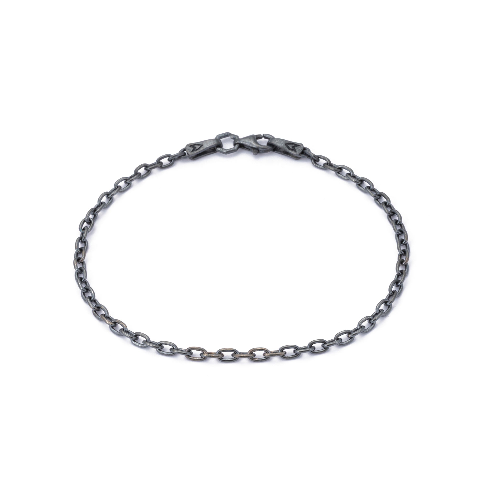 Cable Bracelet in Oxide