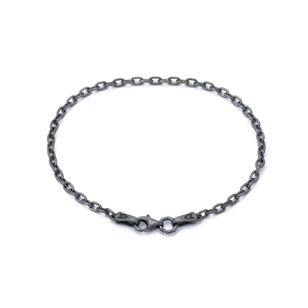 Cable Bracelet in Oxide