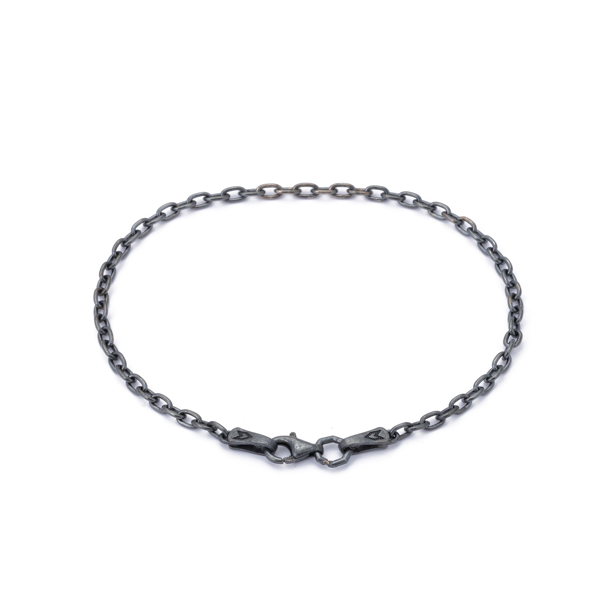 Cable Bracelet in Oxide