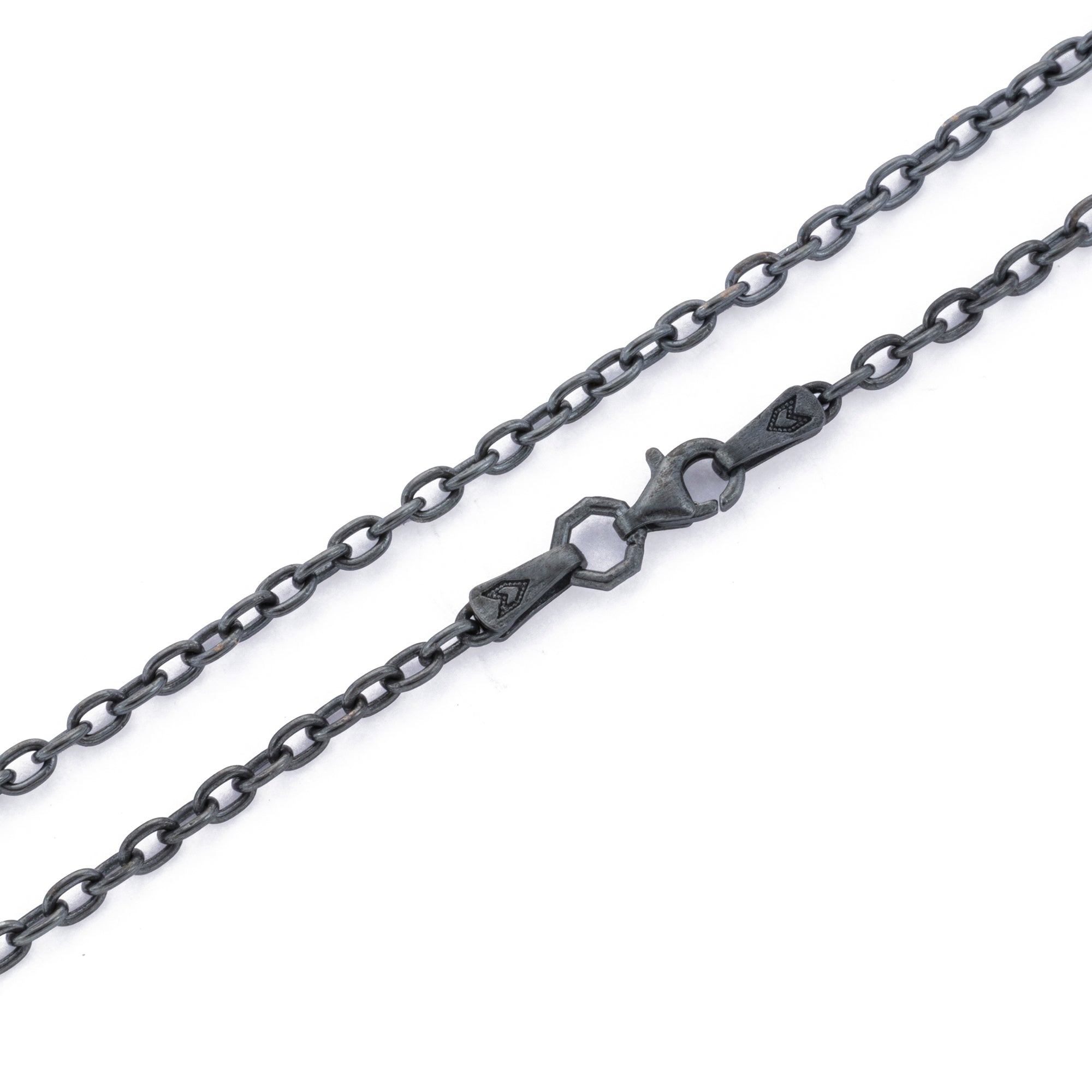 Cable Necklace in Oxide